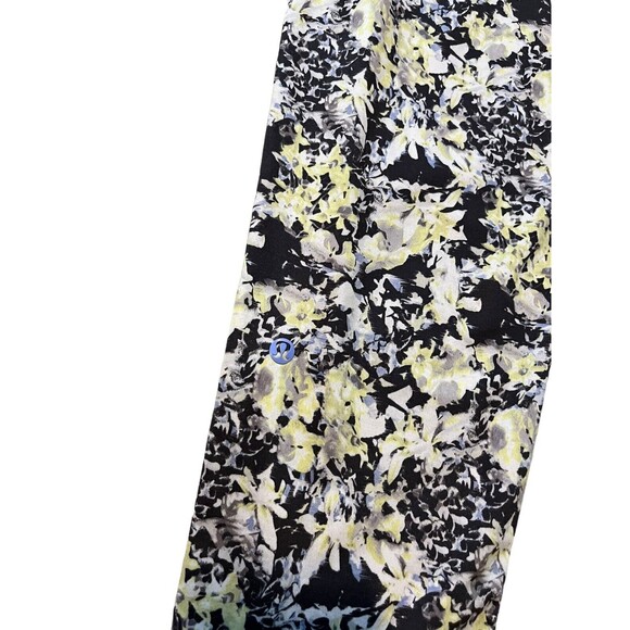 Lululemon Jet Pant Slim Crop Joggers Size 8? Crosscourt Petal Watercolor Floral - Picture 3 of 6